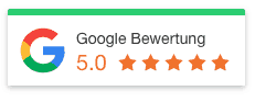 Google Bewertung 5.0 Sterne